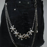 PUNK HIP HOP RETRO SKULL PANT CHAIN_CWMM0638