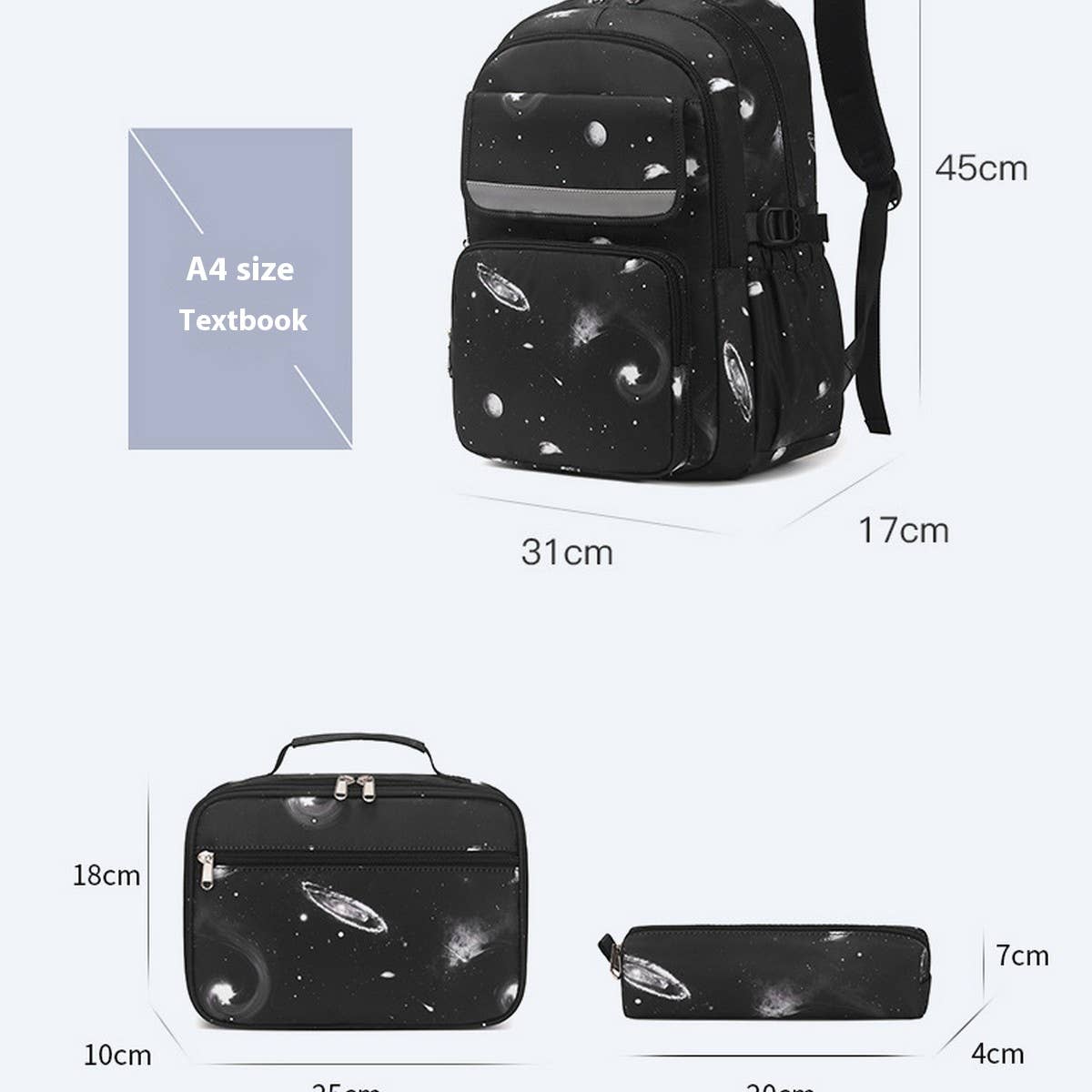 BOYS BACKPACKS FOR SCHOOL LIGHTWEIGHT SPACIOUS_CWAB5376