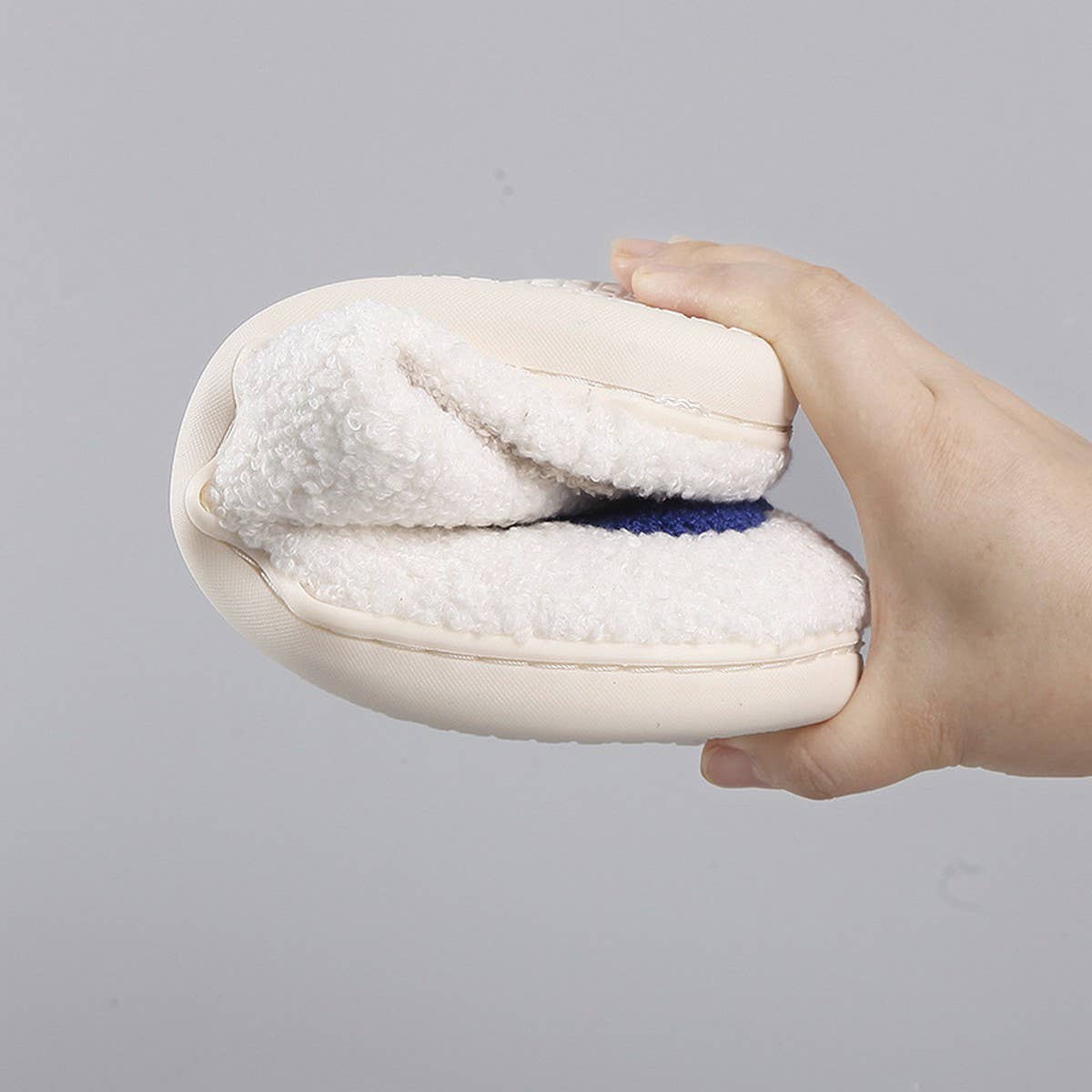 FLOWER PATTERN WINTER INSULATION COTTON SLIPPERS_CWSHS0462