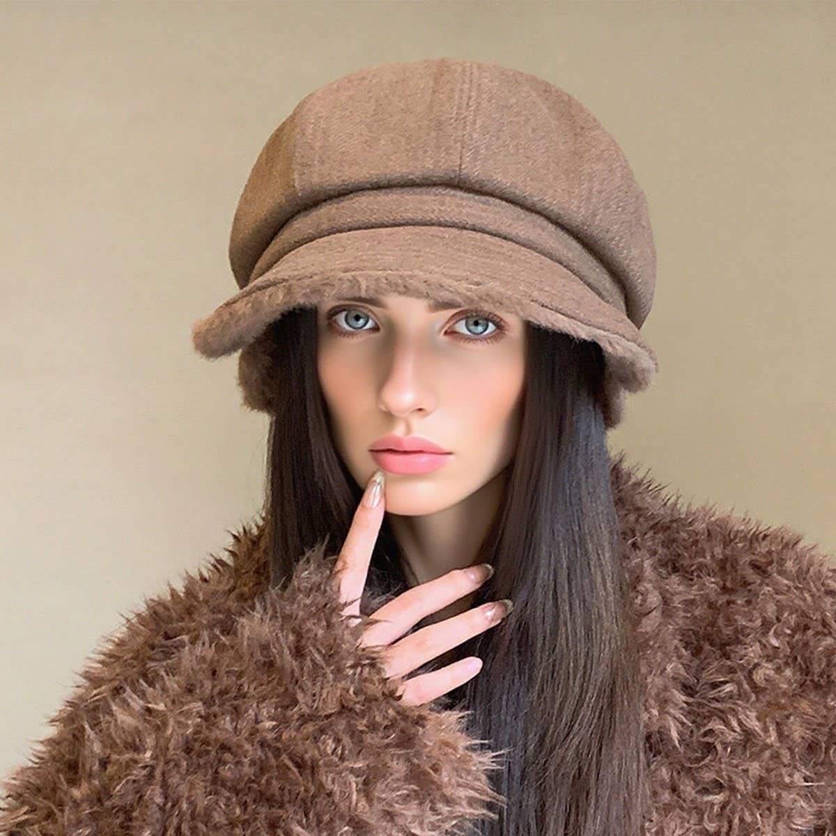 Women¡¯S Vintage Beret ? Large Fit & Warm_Cwah04325