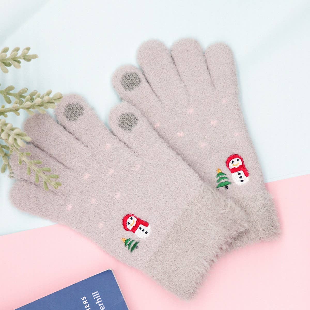 CUTE WINTER COLD PROTECTION TOUCH SCREEN GLOVES_CWAG0149
