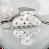 RHINESTONE ACRYLIC HAIR CLAW 6 5CM CHIC CLIP_CWAHA1485