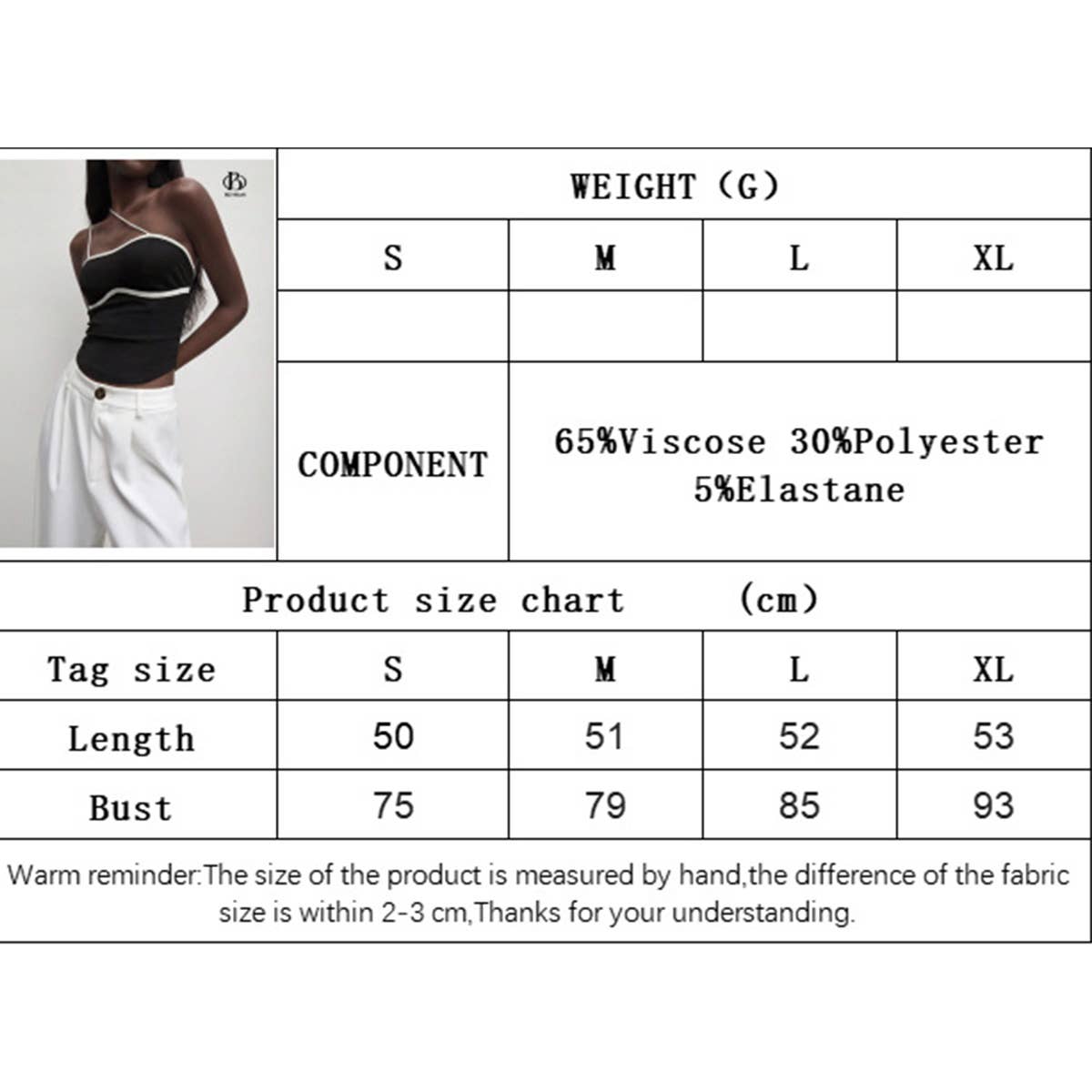 Unique Design Sensual Single Side Strap Vest