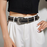 Cwabe0560_Punk Belt With Silver Studs