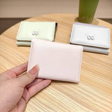New Fresh Bow Mini 3-Fold Wallet For Women_Cwab06245