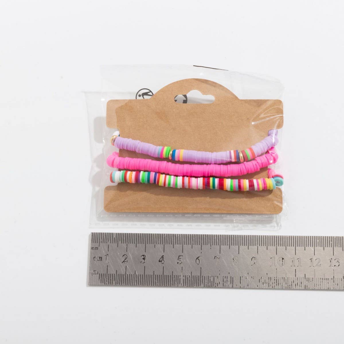 COLORFUL LETTER BOHEMIAN STAR BALL BRACELET SET_CWAJE1484