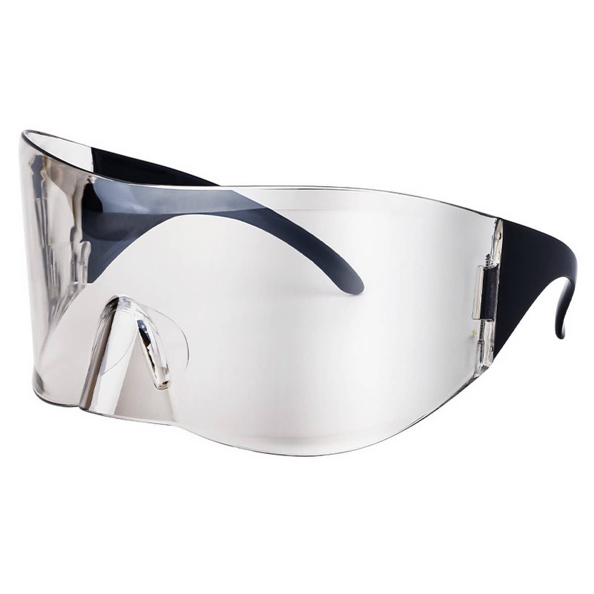 ONE PIECE LARGE FRAME CYCLING WINDPROOF SUNGLASSES_CWASG0619