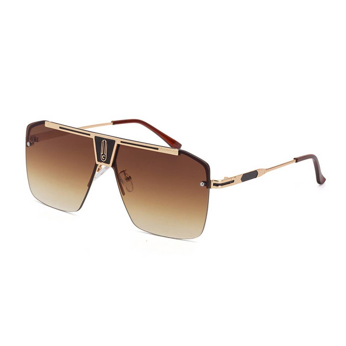 LARGE FRAME SUNGLASSES SQUARE FRAME SUNGLASSES_CWASG0577