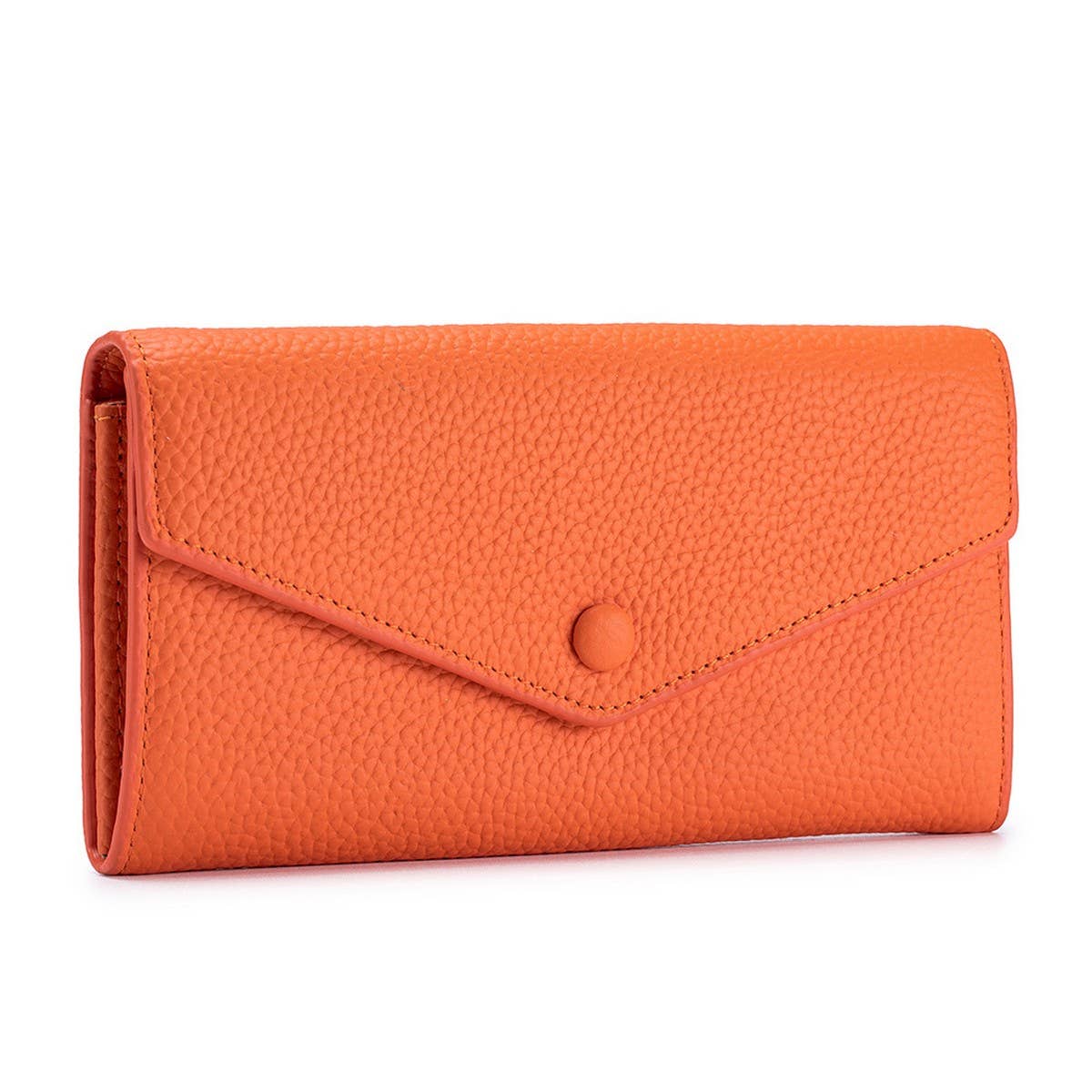 GENUINE LEATHER LONG SIMPLE MULTIFUNCTIONAL WALLET_CWAB3793