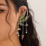 ELF EAR BUTTERFLY OUTLINE NON PIERCING EARRINGS_CWMM3227