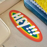 RAINBOW DOPAMINE RUG TRENDY ROOM MAKEOVER MAT_CWMM7508