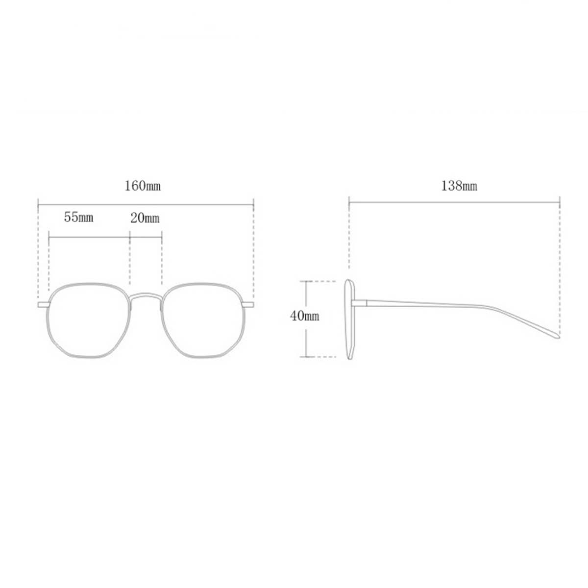 Uv Protection Large Frame Cat Eye Sunglasses_Cwasg0314
