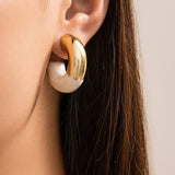 MINIMALIST AND PERSONALIZED MAILLARD RETRO EARRING_CWAJE1144