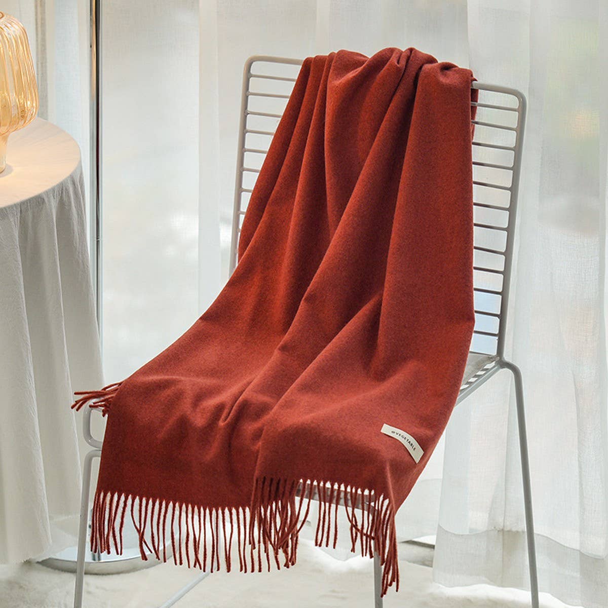 Winter Soft Macaron Scarf Shawl Wrap For Women_Cwasc1501