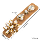 FRENCH RHINESTONE HAIRPIN LUXURY SIDE BANGS CLIP_CWAHA1774