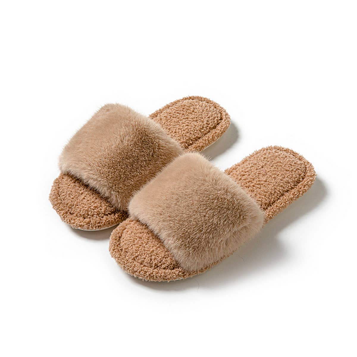 HOME AUTUMN AND WINTER OPEN COTTON SLIPPERS_CWSHS0828