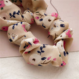 FRESH NEW FLORAL RIBBON HAIR ROPE_CWAHA0846