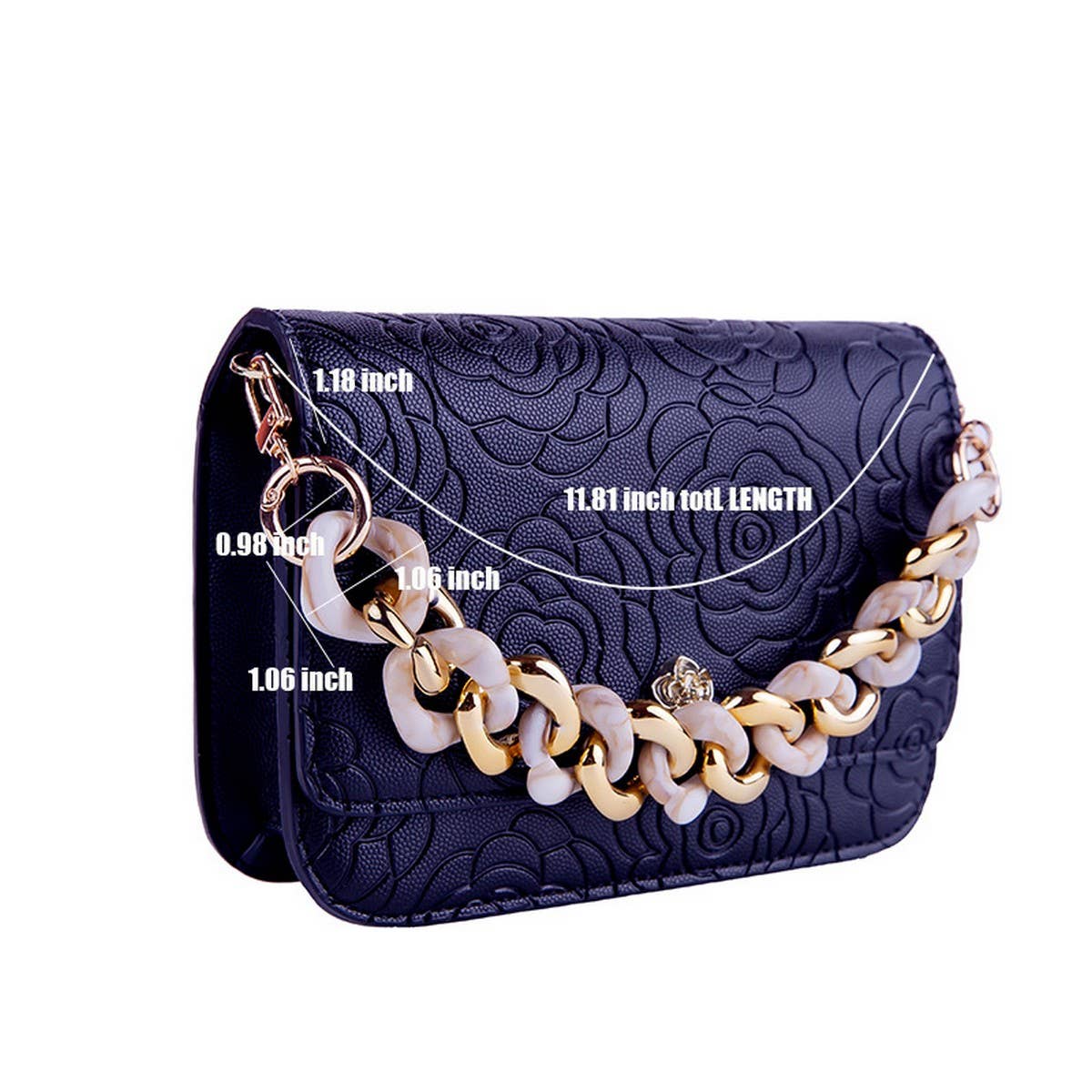 11 81HANDBAG ACRYLIC CHAIN PHONE CASE CHAIN STRAP_CWMM5112