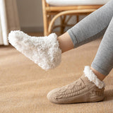 Warm Sleeping Carpet Socks Plush Indoor Slippers_Cwms0704