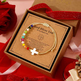 CROSS MIYUKI FINE RICE BEADS HANDMADE BRACELET_CWMM3852