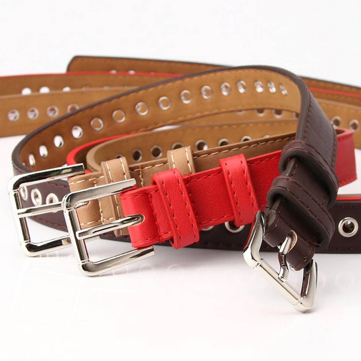 Cwabe0913_Fashion Hollow Full Eyelet Belt