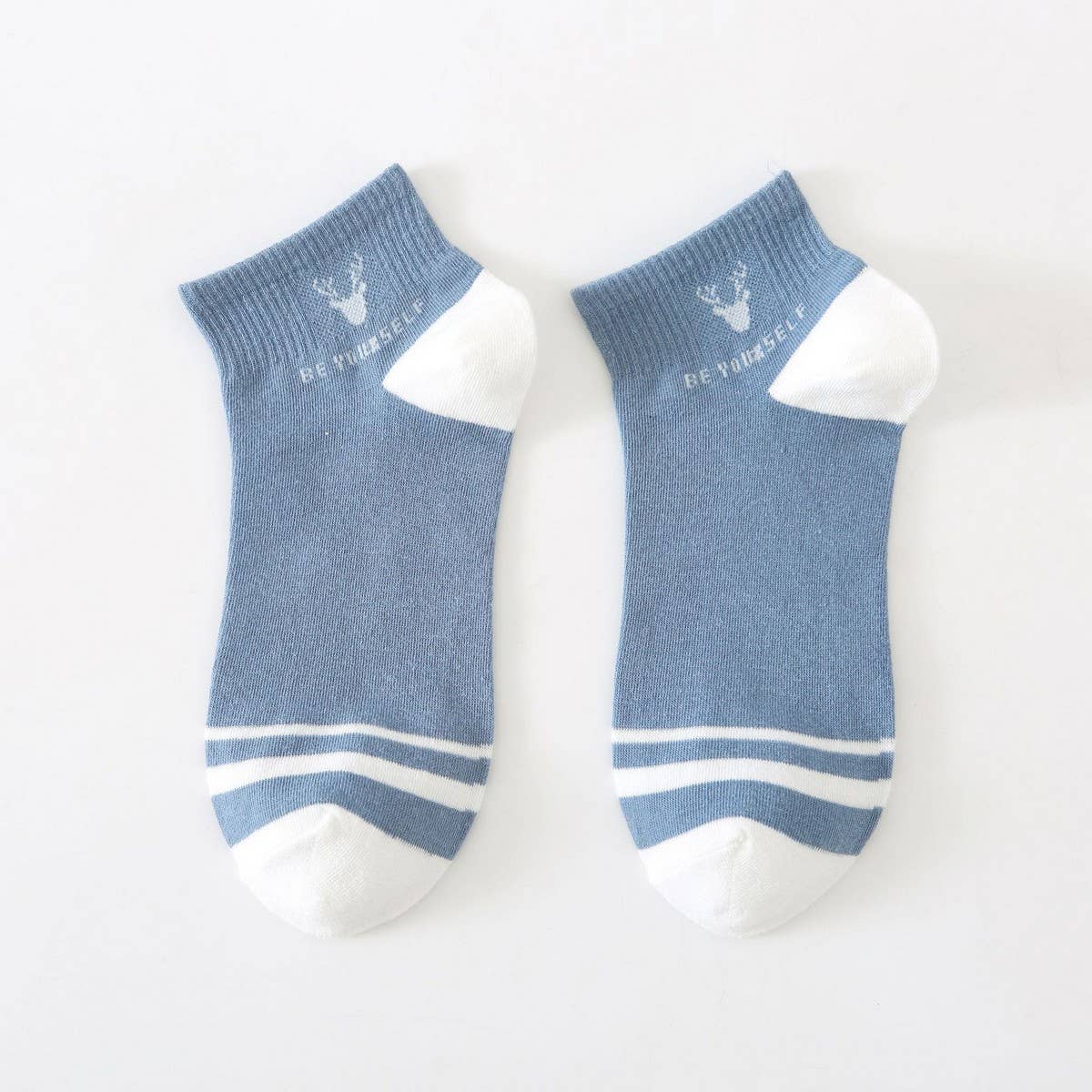 MENS COTTON BREATHABLE STRIPED SPORTS SOCKS_CWMS2034
