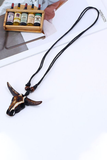 FASHION HIP HOP PERSONALITY BULL HEAD NECKLACE_CWAJE0499