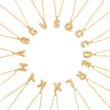 NICHE ALL MATCH TEMPERAMENT GLOSSY LETTER NECKLACE_CWAJE1893