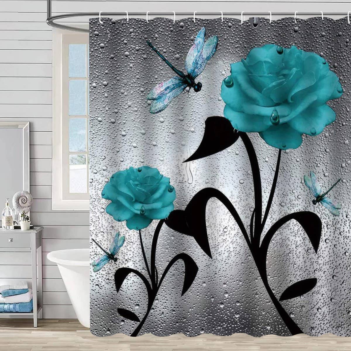 HOT SELLING PRINTED WATERPROOF SHOWER CURTAIN_CWMM1799