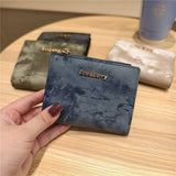 New Soft Pu Ink Painting 2-Fold Wallet_Cwab06273