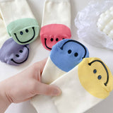 NEW HOT STAMPING SMILEY FACE SOCKS_CWMS0954
