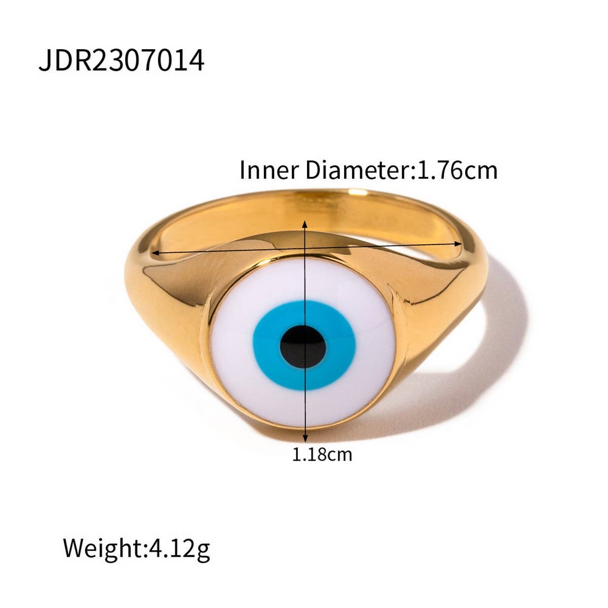 DEVILS EYE BLUE EYES RING RING NON FADING_CWAJE1222