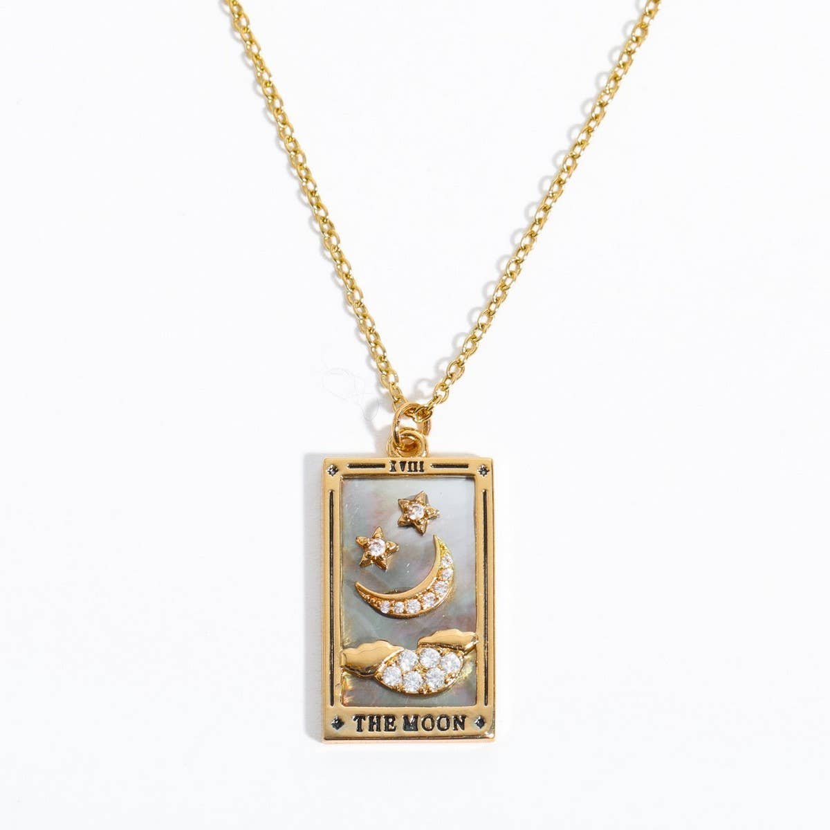 NEW RETRO DIAMOND DROP OIL SQUARE NECKLACE_CWMM3743