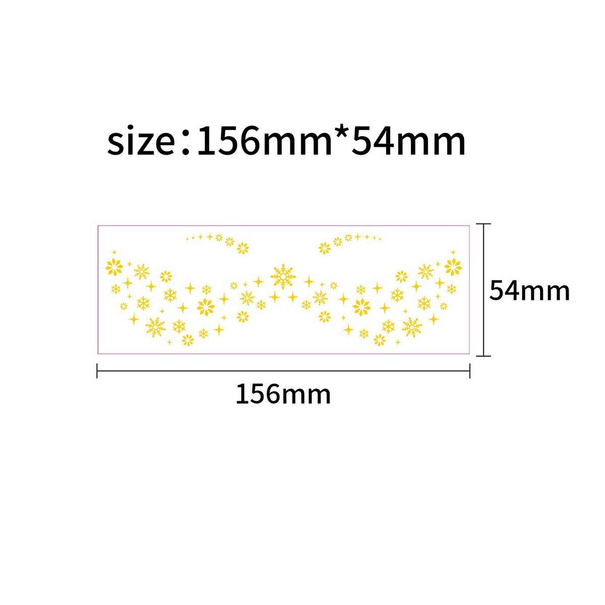 GOLD FOIL FRECKLE TATTOO STICKERS WATERPROOF_CWMM8339