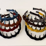 Velvet Headband With Teeth Soft Autumn Style_Cwaha08034