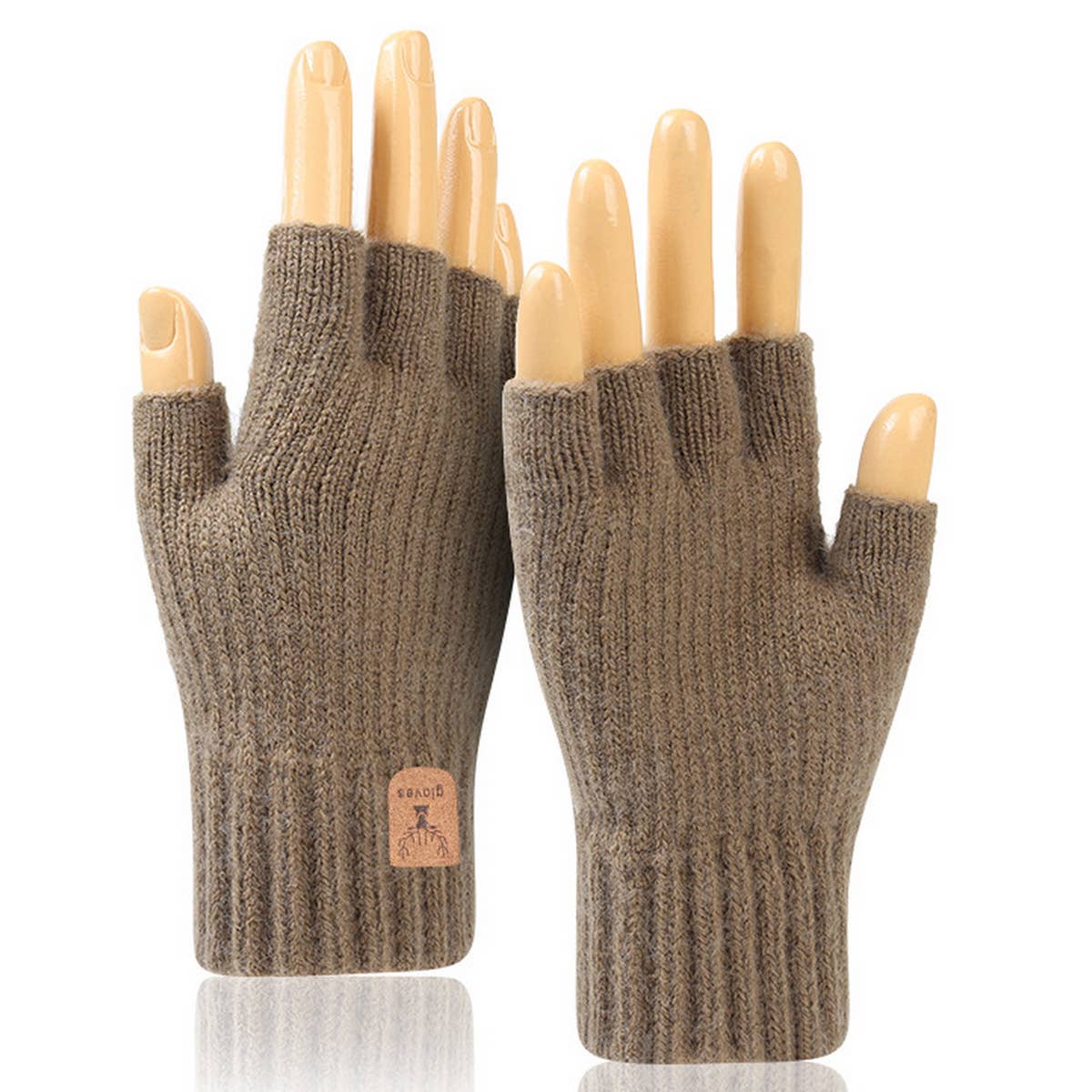 Cold-Proof And Warm Thick Half-Finger Gloves_Cwag0120