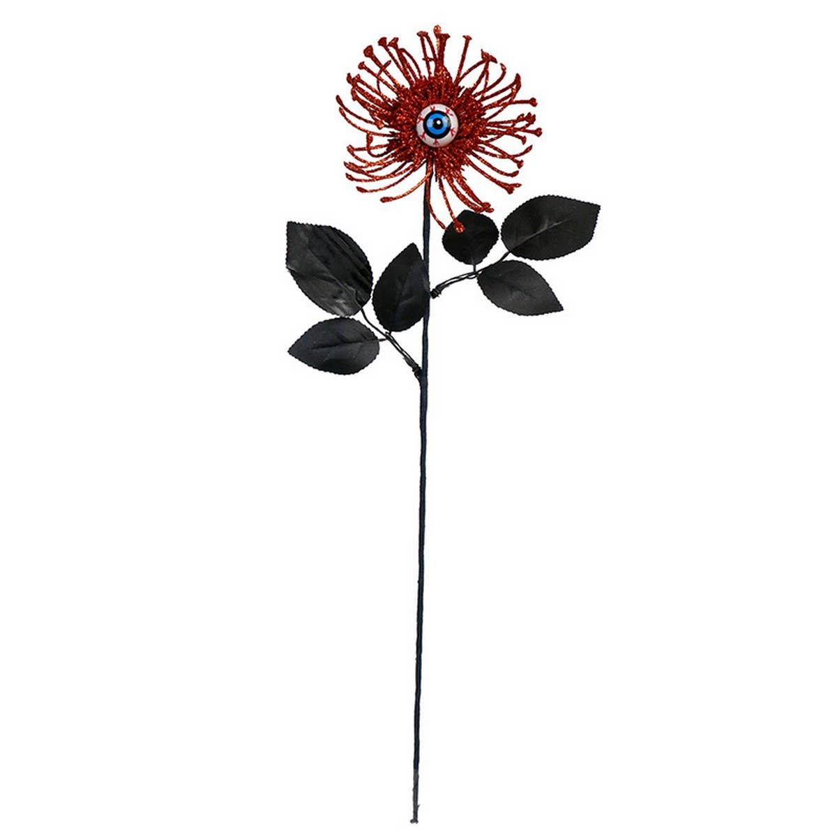 HALLOWEEN RED SPIDER LILY EYE FLORAL PICK_CWMM9904