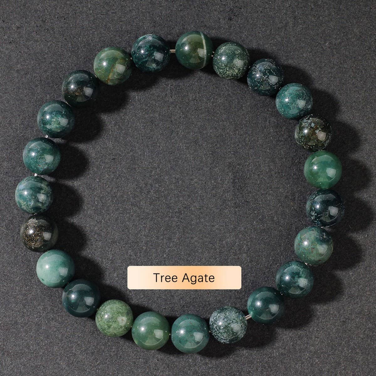 Crystal Natural Stone Beaded Bracelet Unisex_Cwmm11267