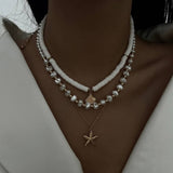 NICHE ALLOY IRREGULAR MULTI LAYER CLAVICLE CHAIN_CWMM3141