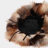 Fluffy Faux Fur Bucket Hat Trendy Winter_Cwah04781