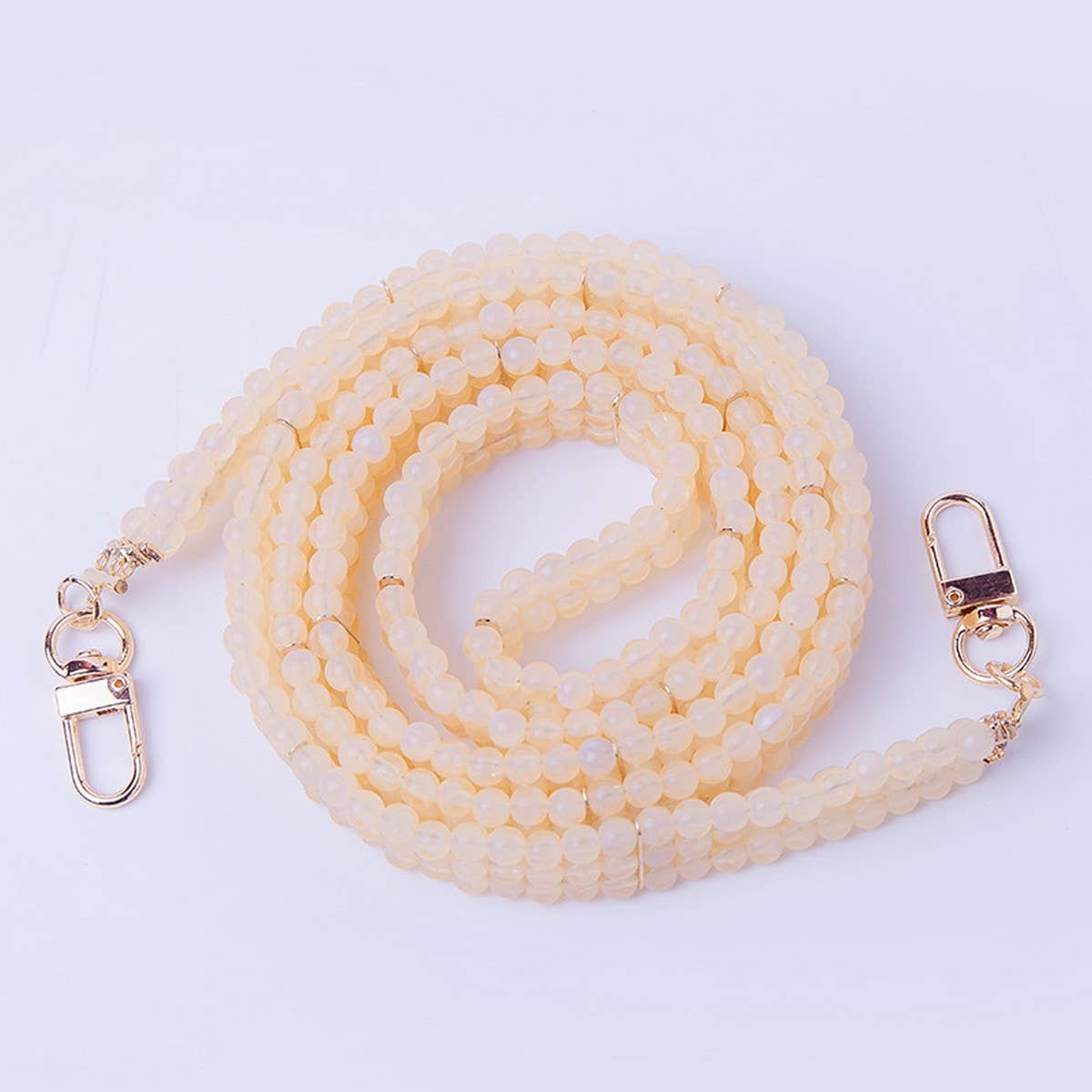 ACRYLIC TRIPLE ROW CHAIN BAG CHAIN PHONE CHAIN_CWMM5104