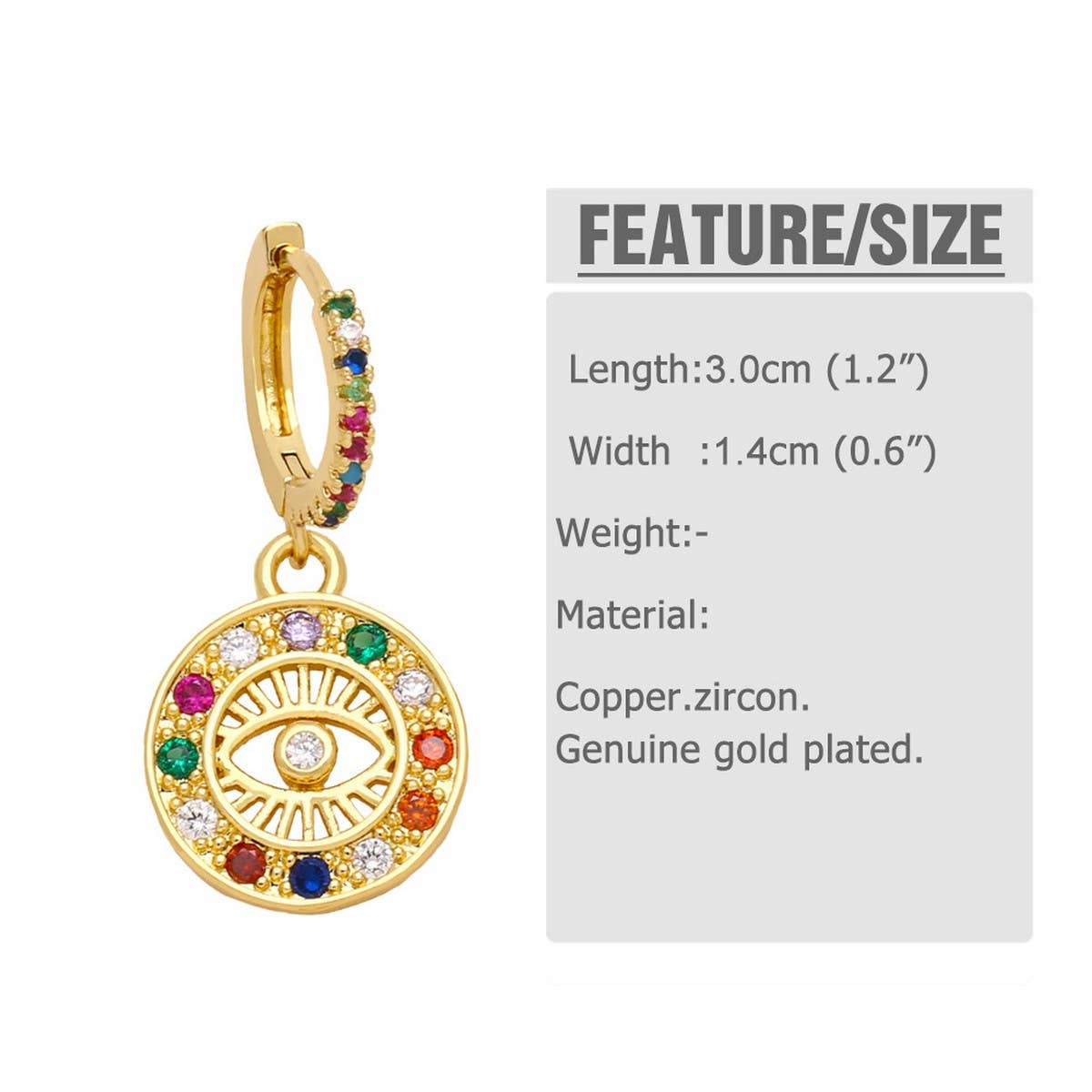 DEVILS EYE PENDANT EARRINGS_CWAJE0993