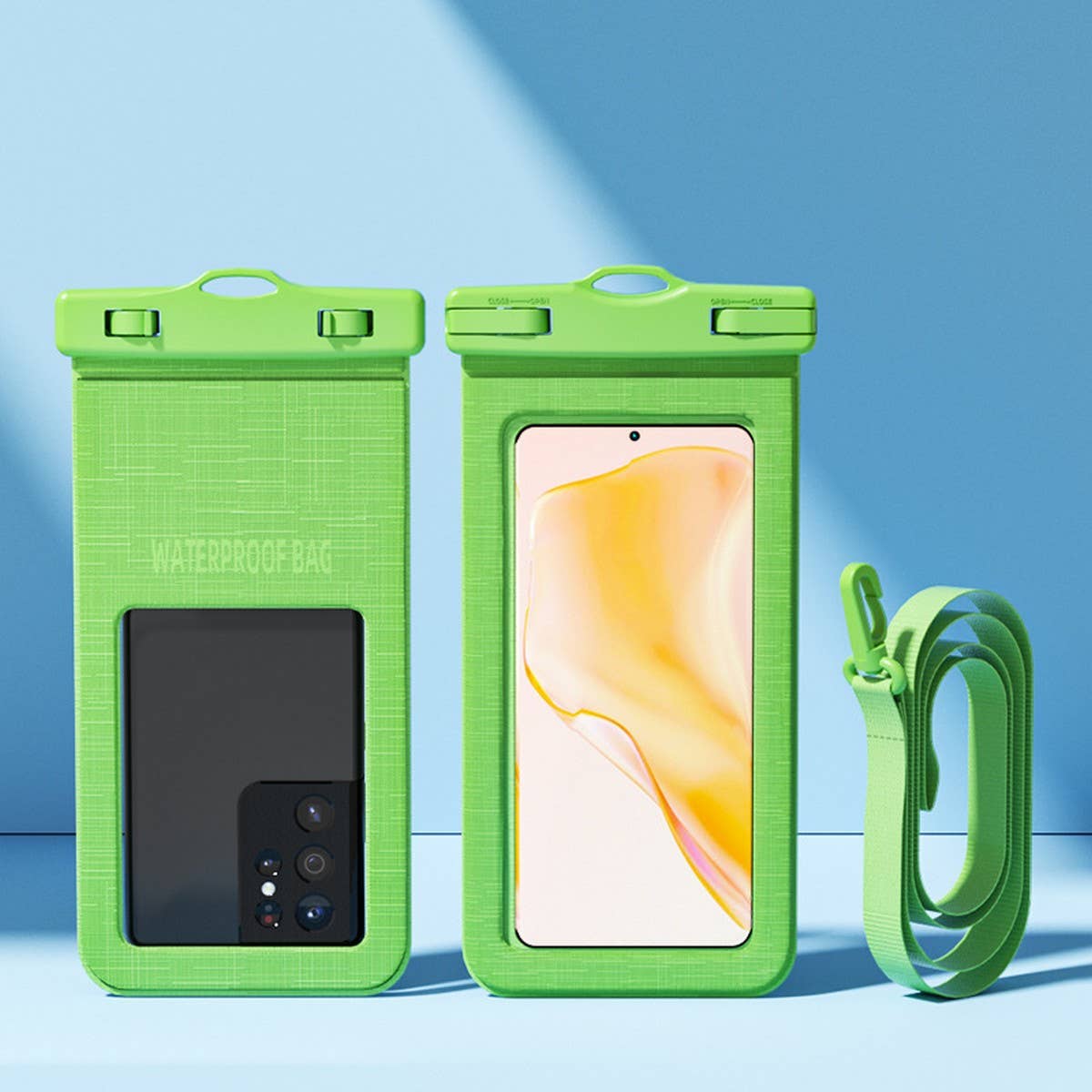 LARGE WATERPROOF PHONE CASE FOR DIVING SWIMMING_CWMM6777