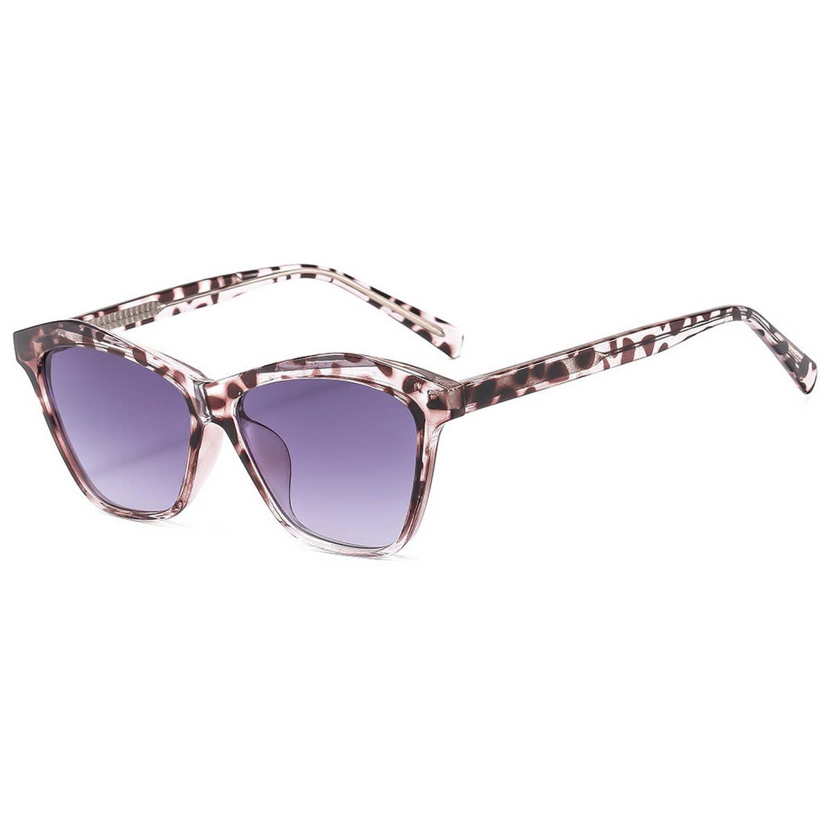 FASHION COLORBLOCK CLIP ON TEMPLE SUNGLASSES WOMEN_CWASG1171