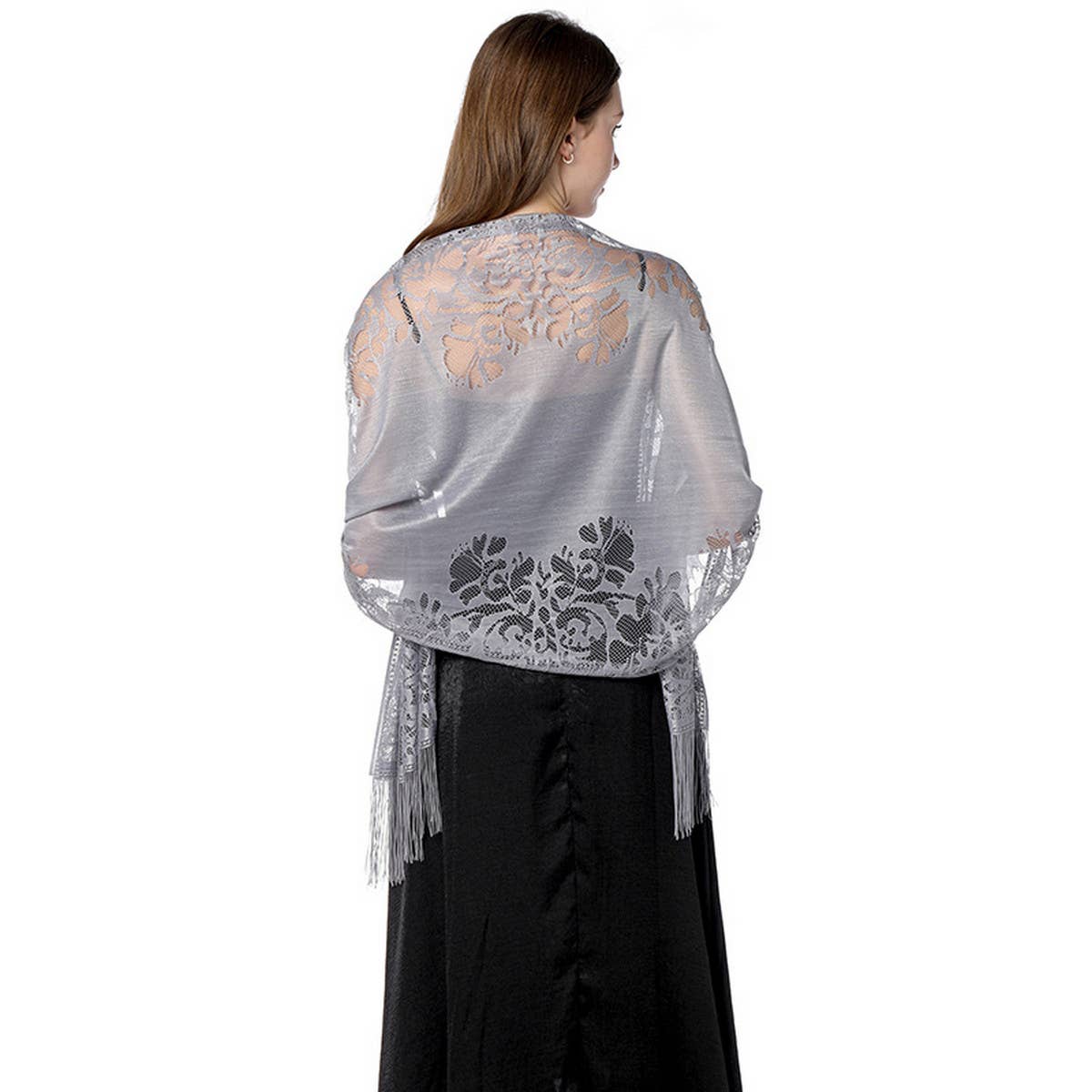 FASHIONABLE EVENING HOLLOW LACE SHAWL_CWASC1072