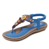 BOHEMIAN RETRO BEADED FLIPF FLOPS SANDALS_CWSHS0487