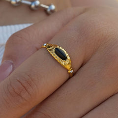 INLAID NATURAL STONE RINGS_CWAJE1235