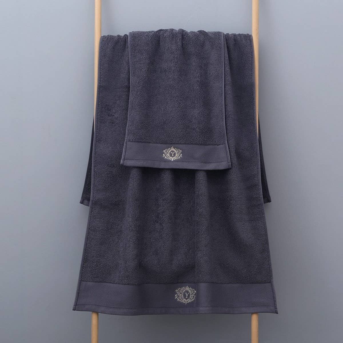 ABSORBENT THICK HOUSEHOLD COTTON TOWEL BATH TOWEL_CWMM2273