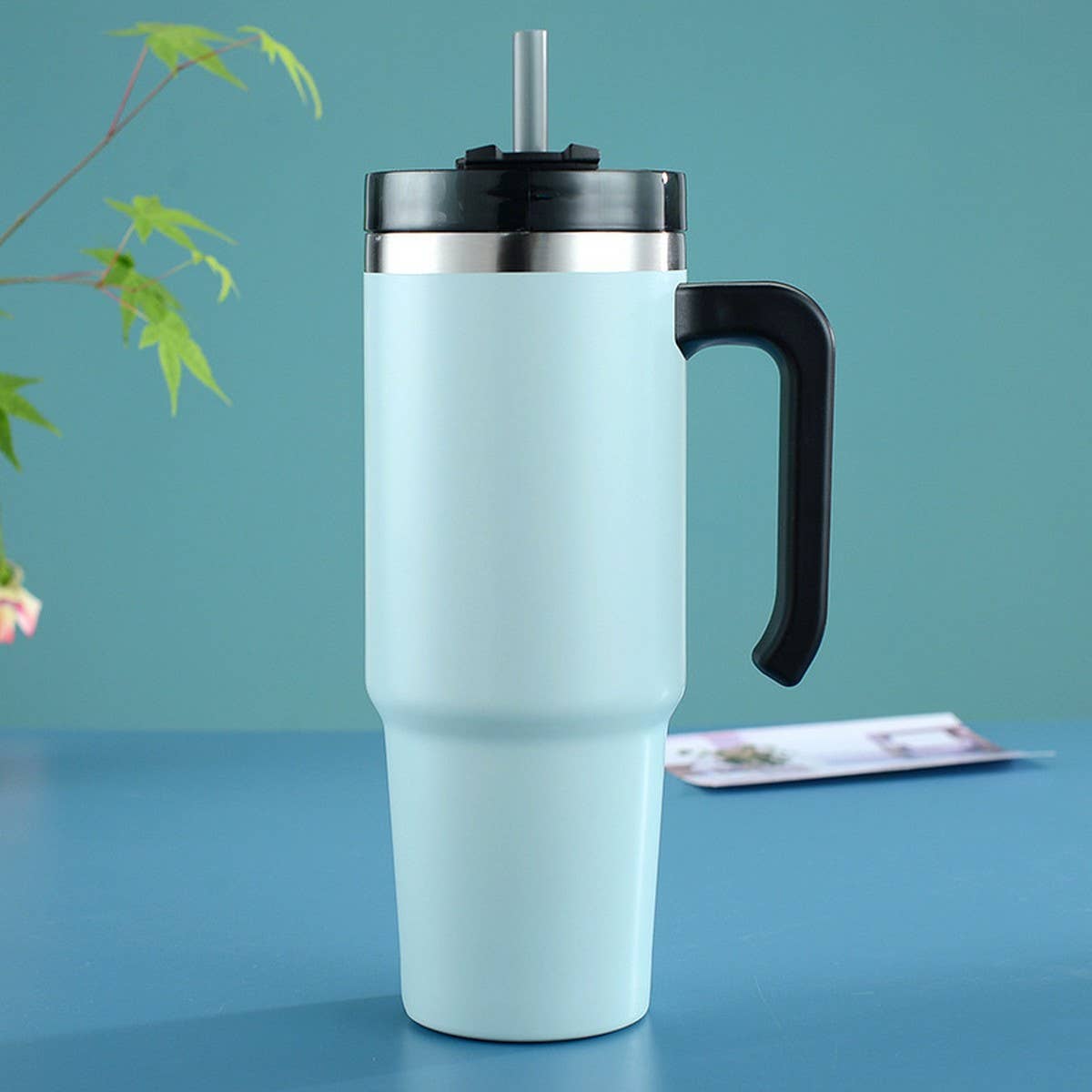 20 30OZ CAR MUG INSULATED TUMBLER WITH HANDLE_CWMM7902