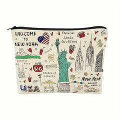 MULTIFUNCTIONAL DOUBLE SIDED PRINTED COSMETIC BAG_CWAB2250